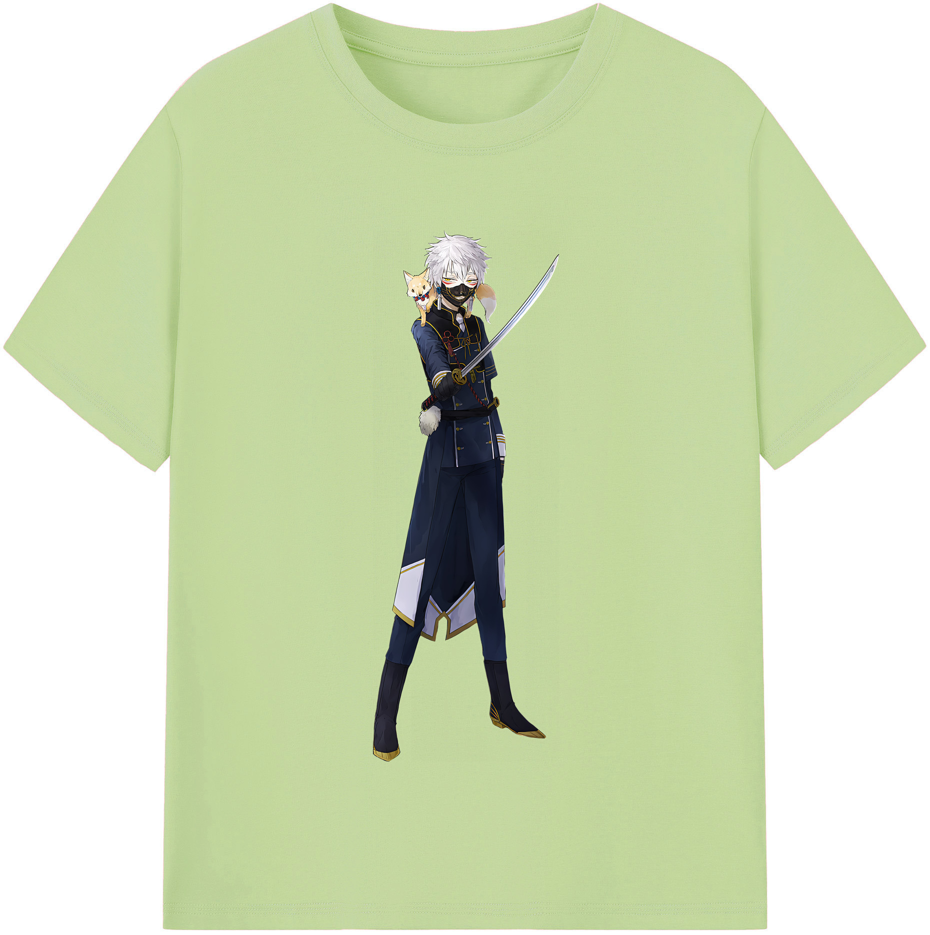 （画像用） 刀剣乱舞 Touken Ranbu 綿100％半袖Tシャツ（フロントプリント）